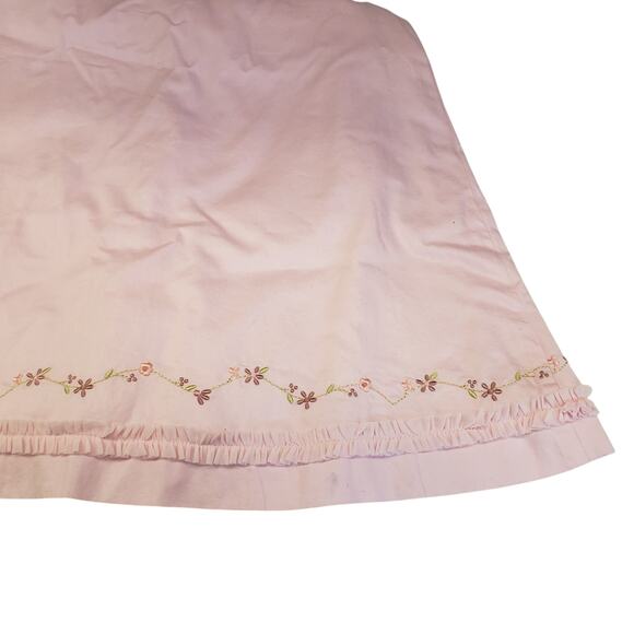 American Girl Petal Pink Floral Ruffle Dress Size 12 PINK 100% Cotton Retired - Picture 6 of 14